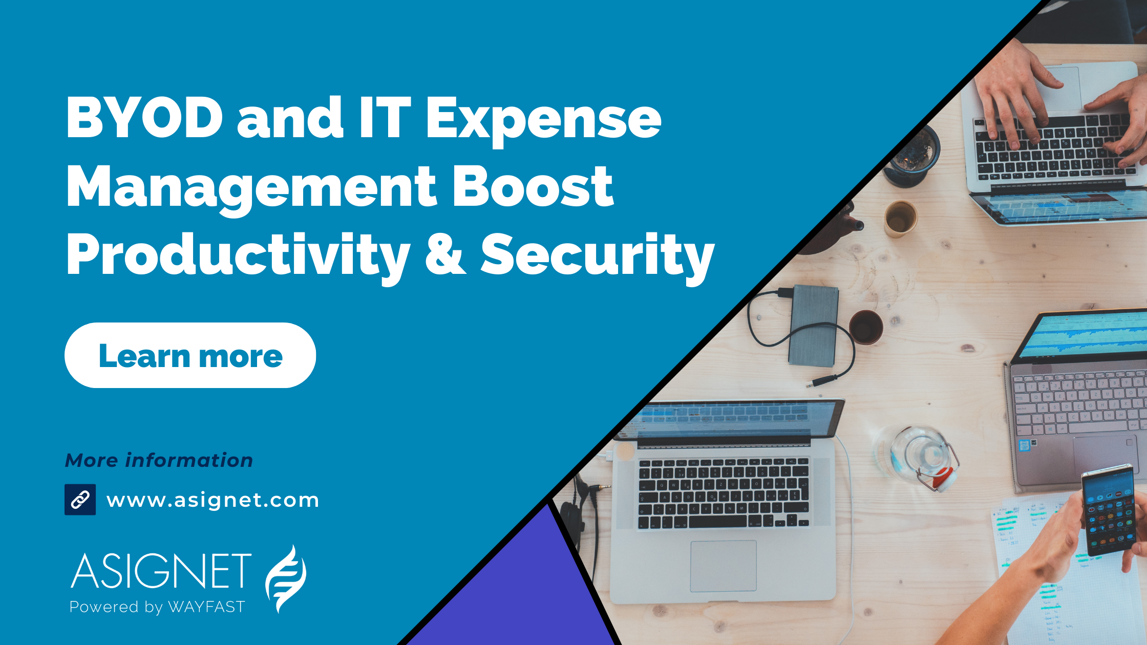 BYOD and IT Expense Management Boost Productivity & Security. Asignet.